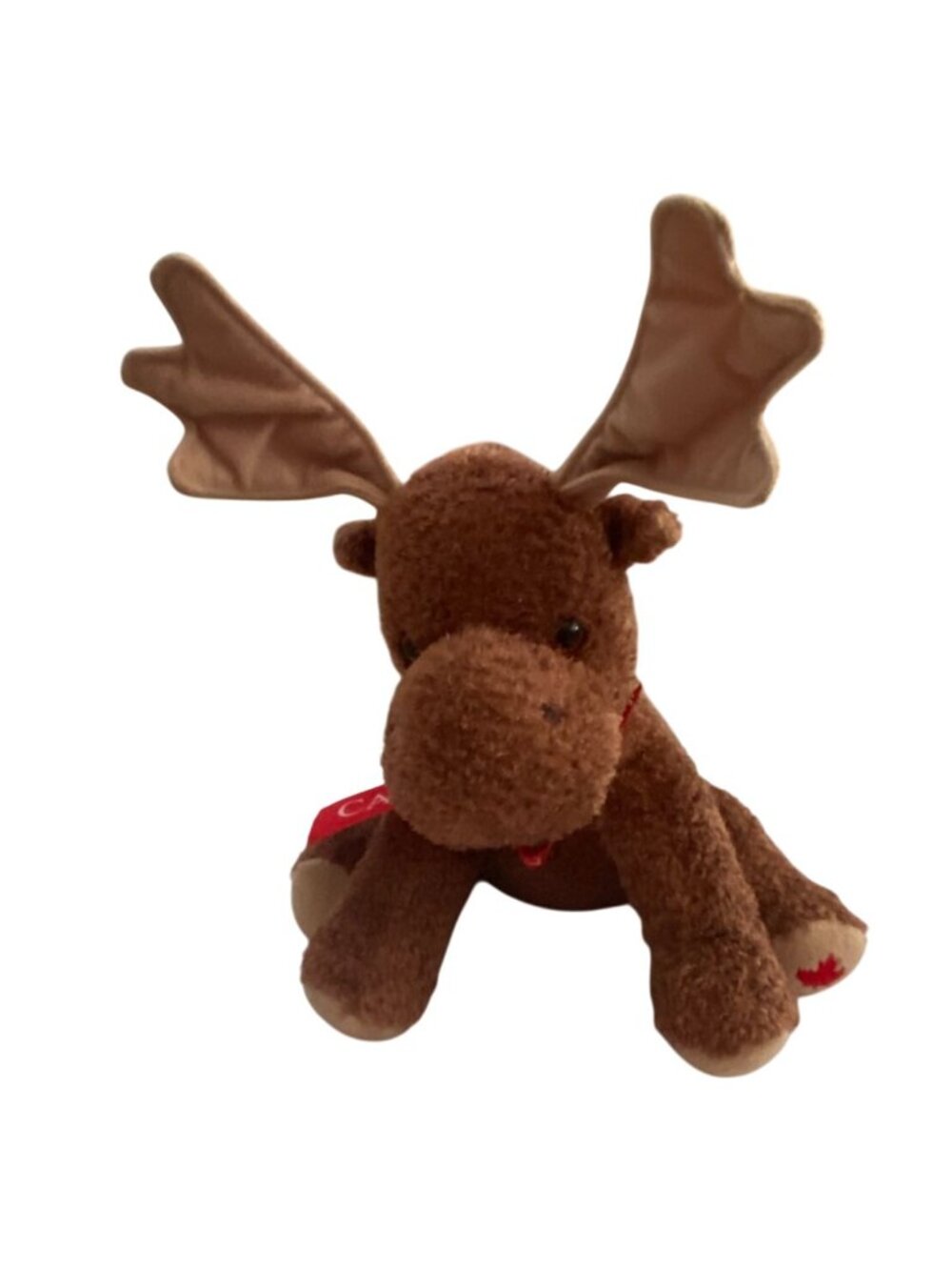 Wild Wonders Canada Plush Moose-Brown-13 in-GUC